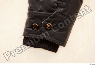 Clothes  222 black leather jacket casual 0005.jpg